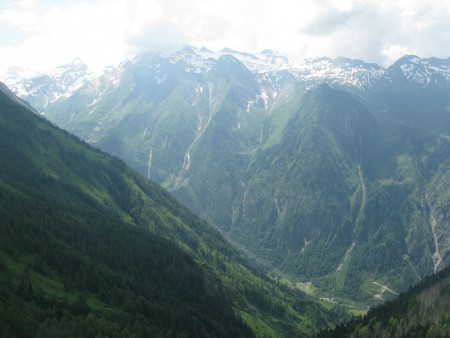 Ausblick Richtung Kitzsteinhorn